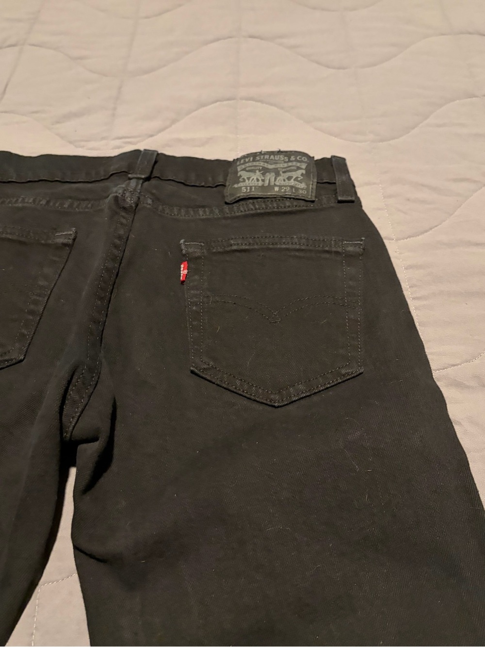 Levi's 511 Straight Jeans — Black